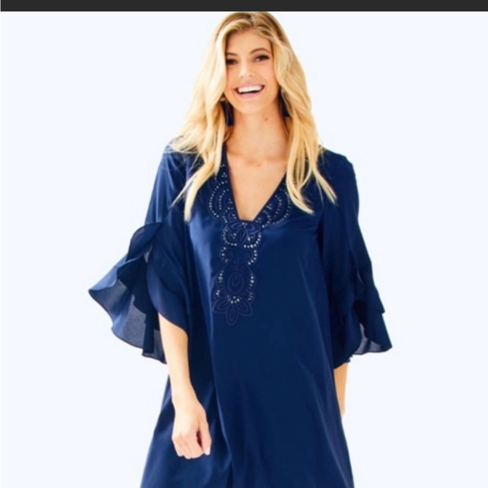 Pants Dress By Lilly Pulitzer In Navy, Size: 6 main image 0